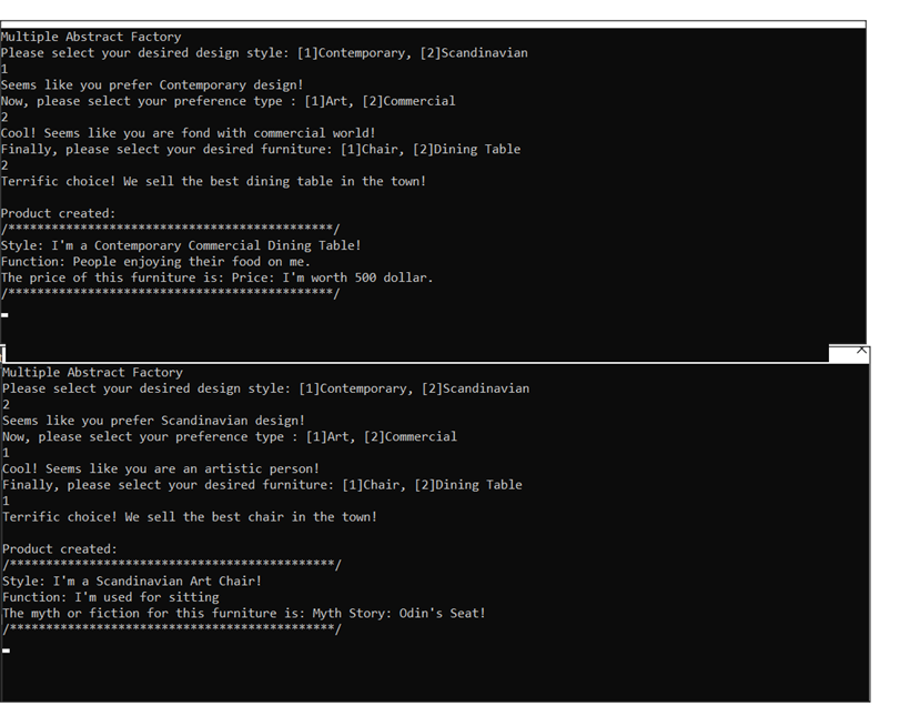 C# Abstract Factory Design Pattern With Code Example